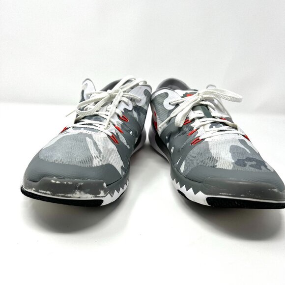 Nike Men's Free Trainer 3.0 Size 9.5 Flywire Red Grey Lace Up Running Sport Flex - Picture 10 of 16